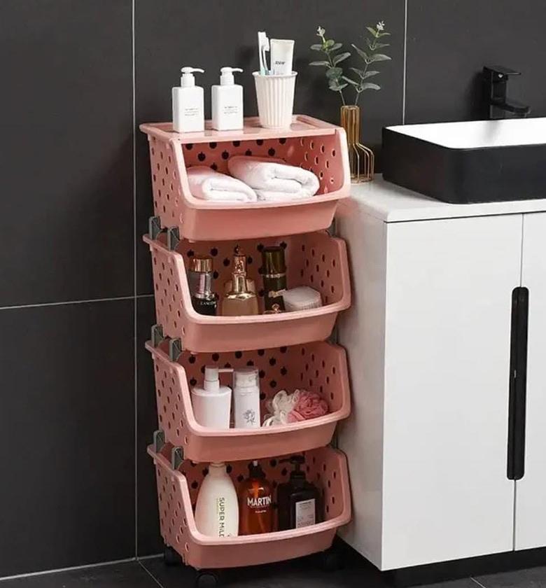 4 layer vegetable/organizing rack. image