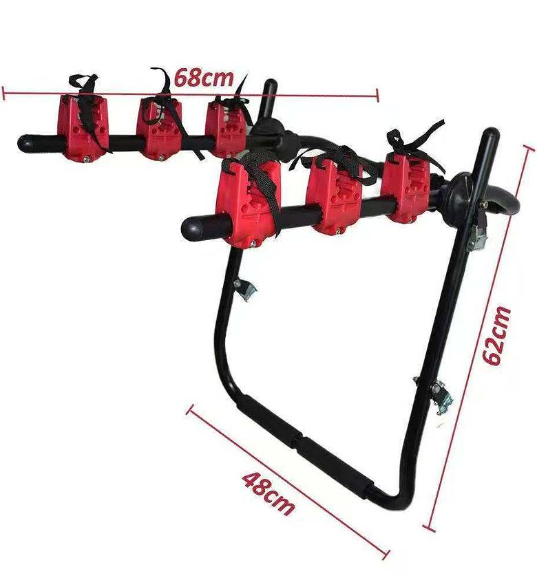 3-Bike Trunk Mount Bicycle Carrier/Rack image