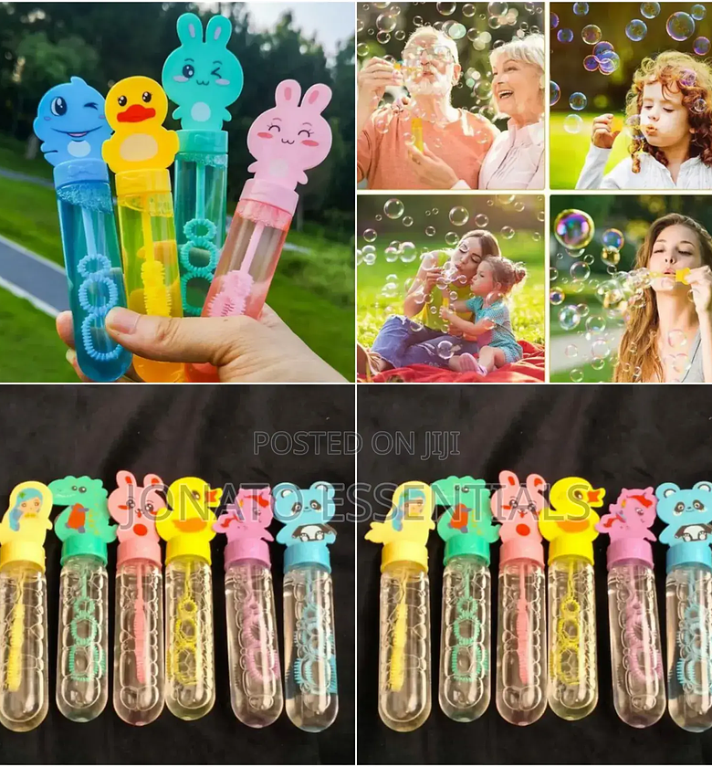 Cute Animal Bubble Wands - Whale, Duck, Bunny, Rabbit image