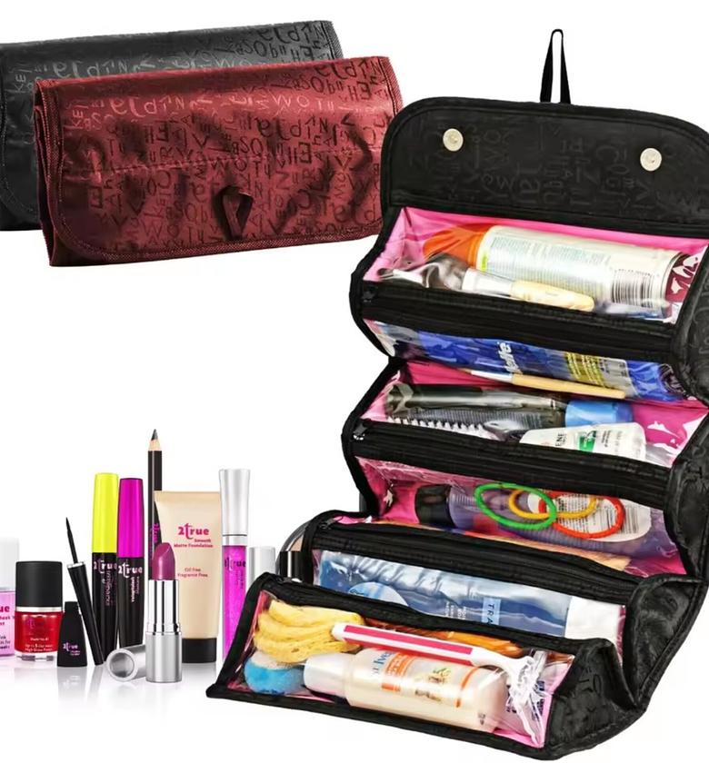Roll N Go Cosmetics Or Toiletries Or Makeup Organizer image