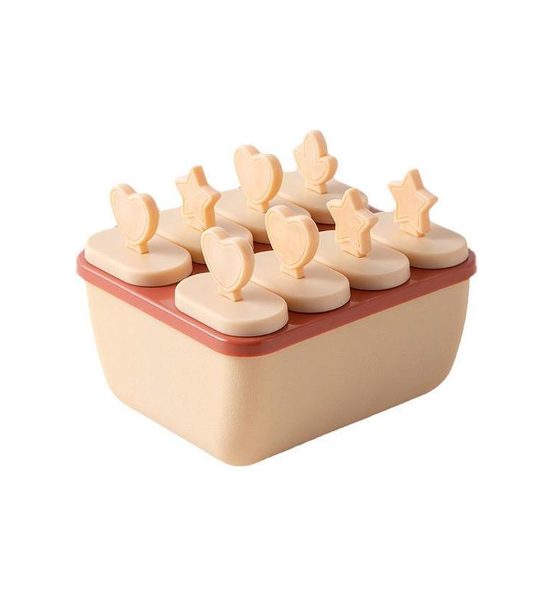 Popsicle Molds 8 Grid Ice Pop Molds  image