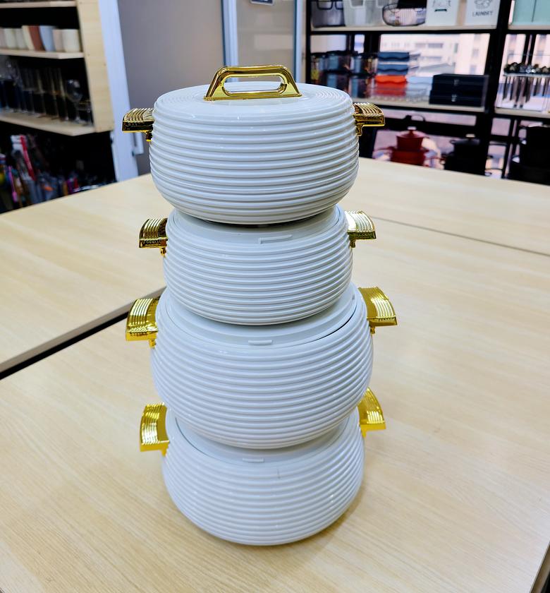 Set of 4 SmartPot Hotpots (1.5tr,2ltrs, 3ltrs and 3.5ltrs) image