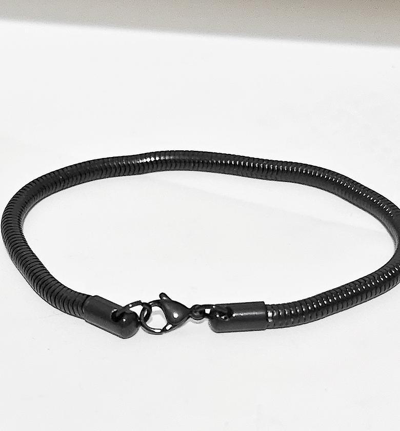 Hip-Hop Geometric Titanium Steel Men's Chain Bracelet Men's Chain Bracelets image