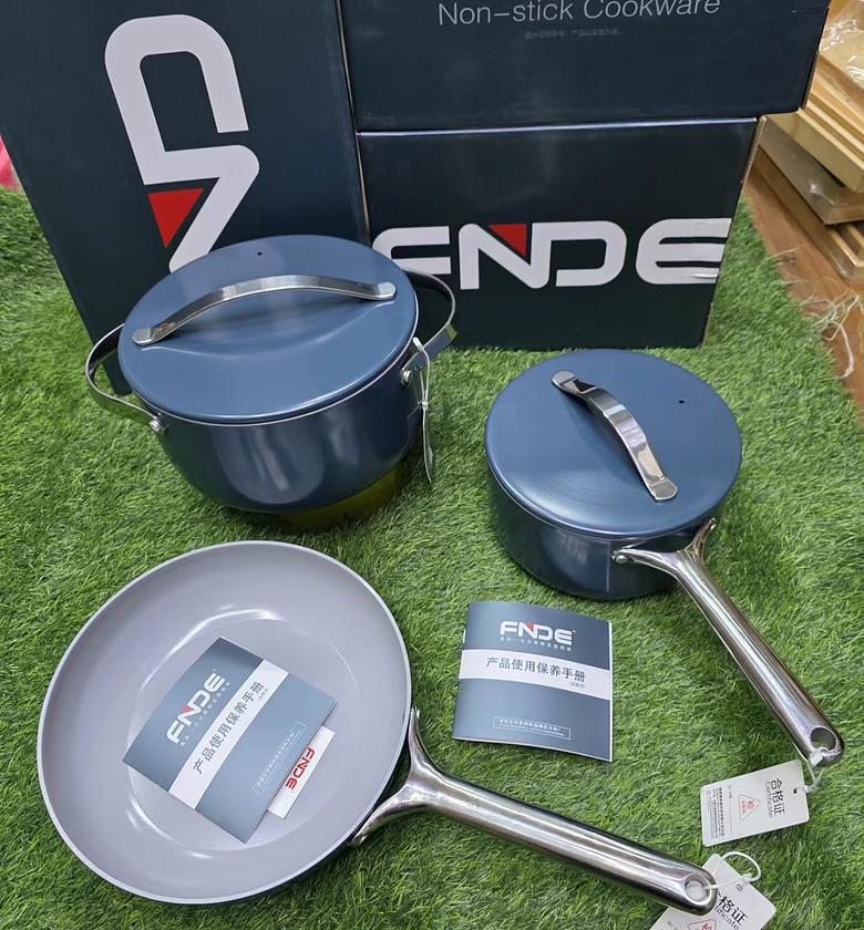 Caraway FNDE Premium Ceramic Non-Stick Cookware Set image