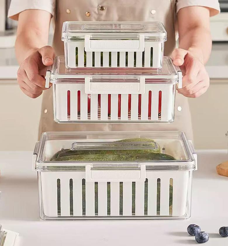 3pc Stackable Food Containers image