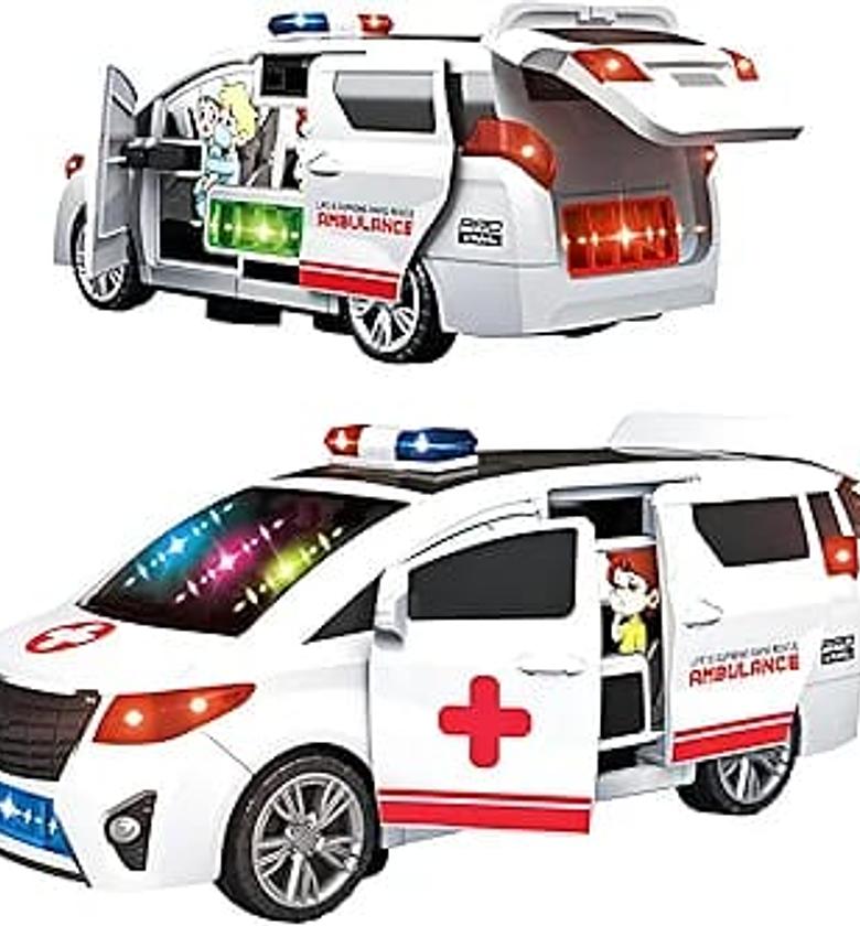 Battery Operated Ambulance With Open Doors image