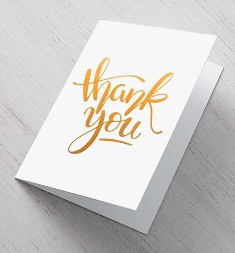 Thank you Card 