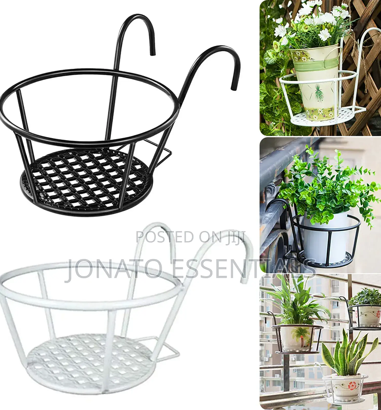 Hanging Flower Pot Rack or Holder image