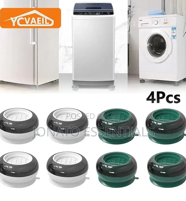 4pc Washing Machine Anti Vibration Pads for Washing Machine image