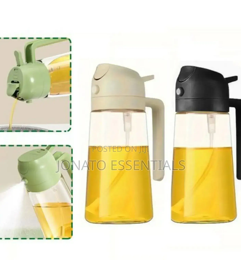 2 in 1 Pour and Spray Oil Bottle, Oil Sprayer image