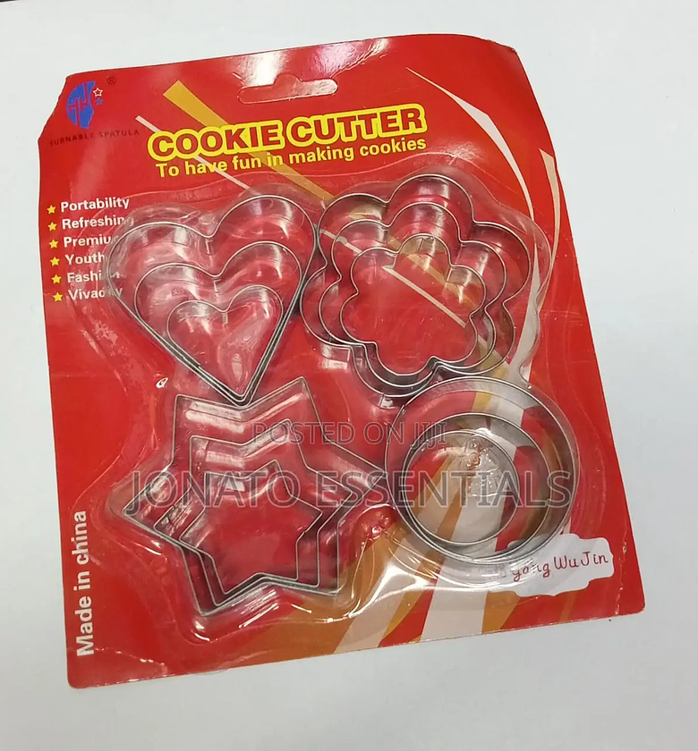 12pc Stainless Steel Cookie Cutter Set image