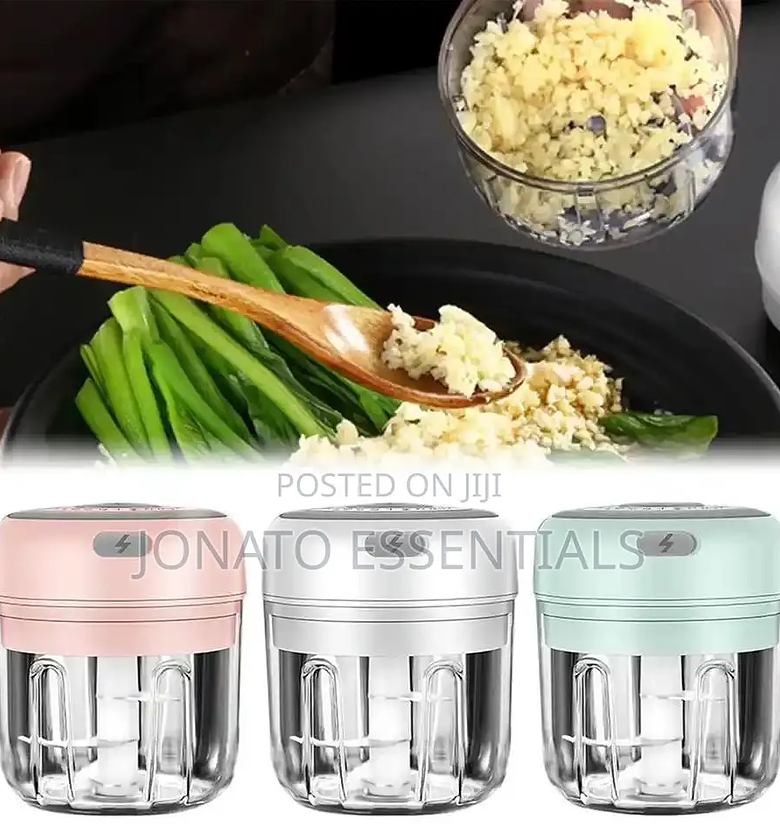 Mini Usb Electric Food Chopper, Portable Garlic Mincer image
