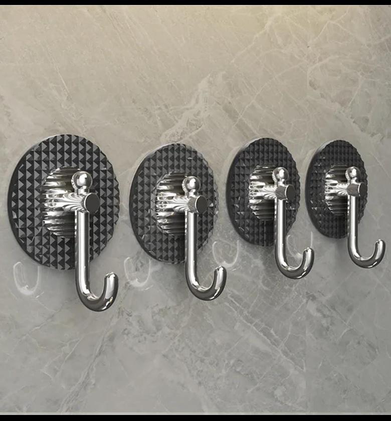 2pcs No Drilling Light luxury Wall Hook image