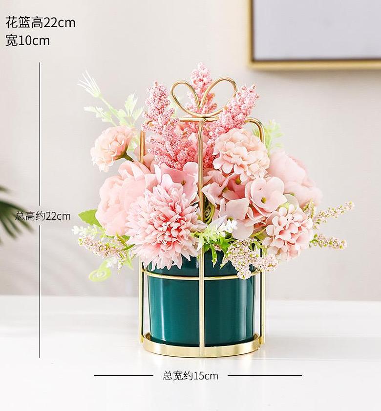 Decor Pot Flower Decoration & Flores Artificiales image
