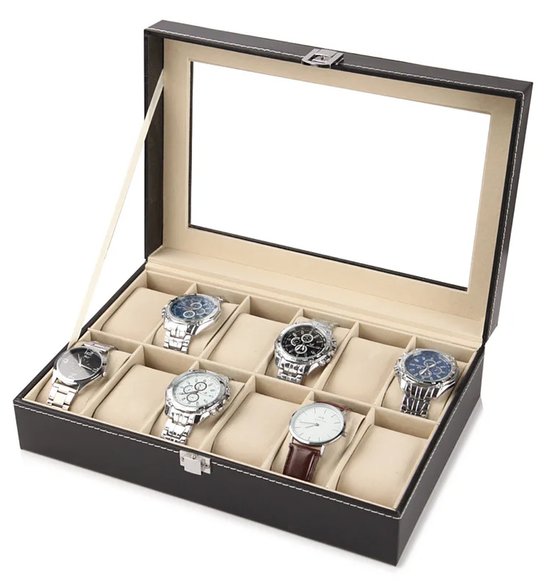 12-Slot Watch Organizer / Storage Box image