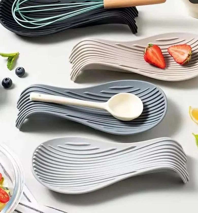 Silicon spoon rest Heat resistant  image