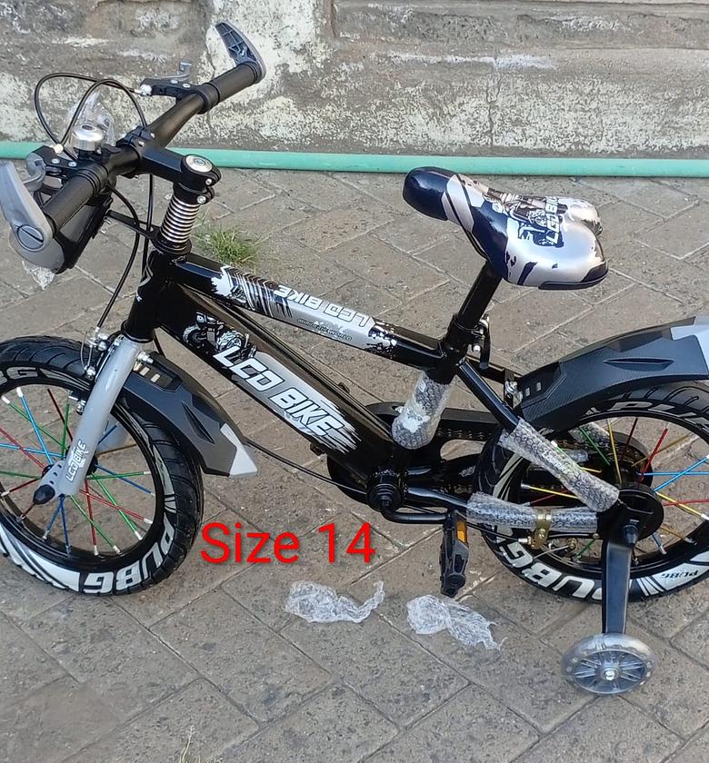 KIds  Bicycle. Kids Bikes  Size 14  For Age (3-7) Years image