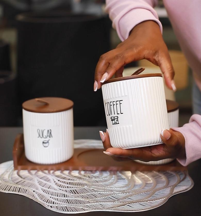 3pc Kitchen Canisters  image