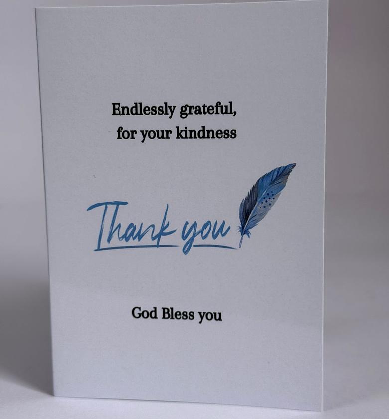 Thank you Card image