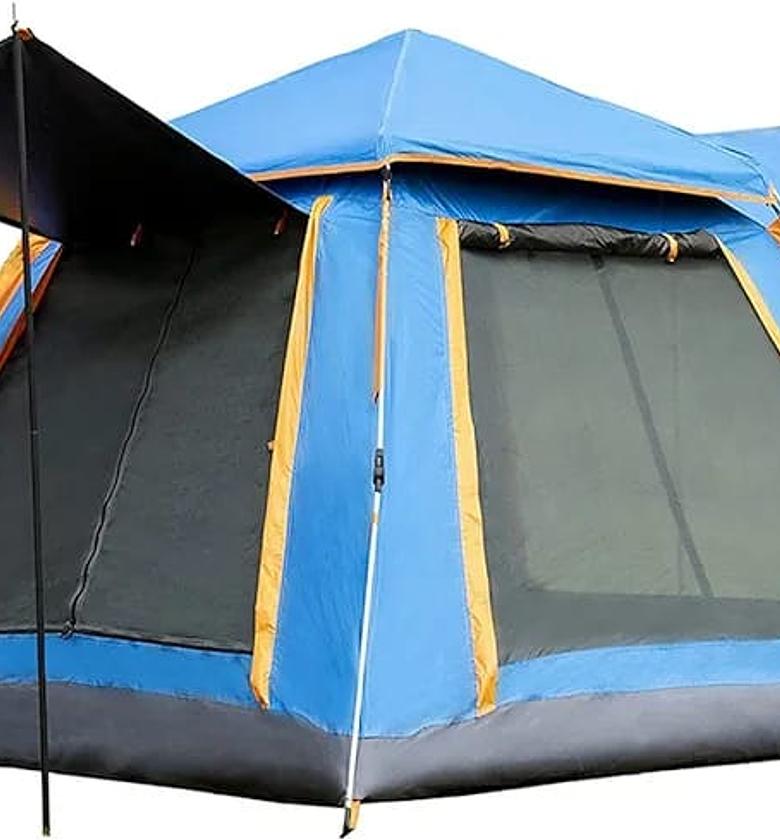 Camping Tent. 6–8 People Waterproof Camping Tent – Family Outdoor Travel Shelter image
