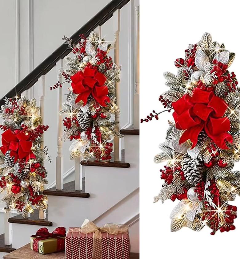 FestiveGlow Christmas Wreath  image