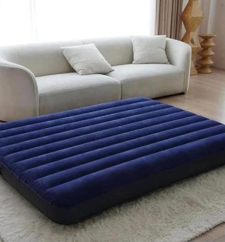 Intex inflatable mattress plus free electric pump image
