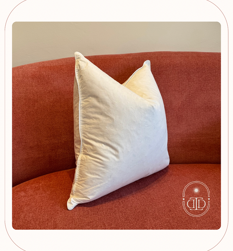 Choppable goose down feather filled inserts (50*50cm) image