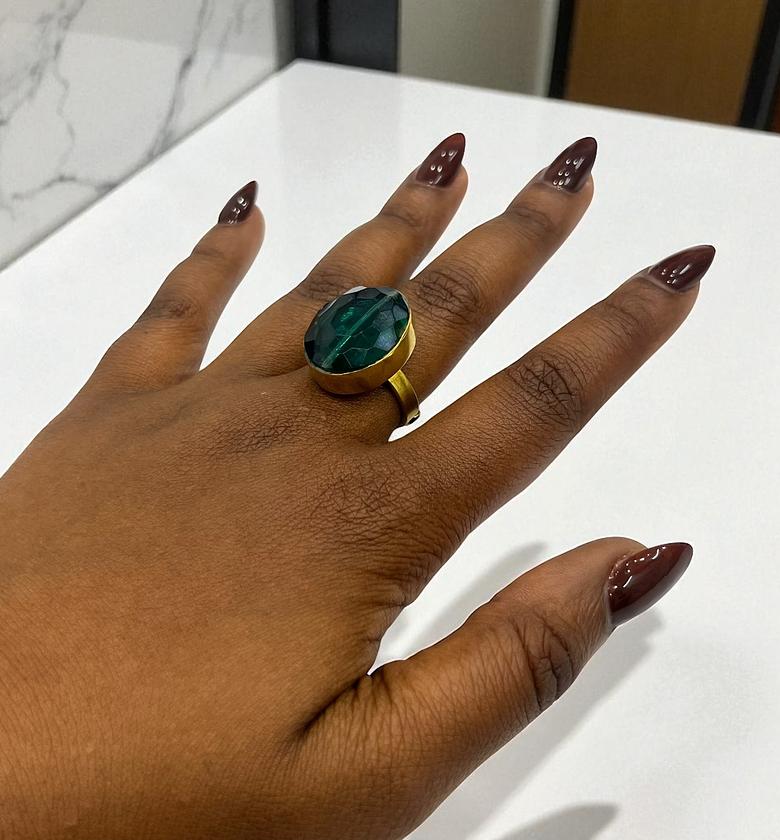 Lerato Brass Ring Adjustable  image