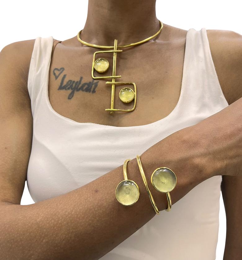 Salama Brass  Jewelry Set image