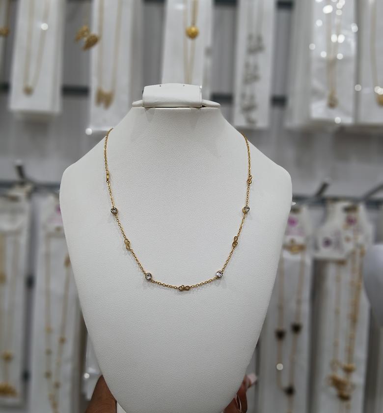 Infinity charm necklace image