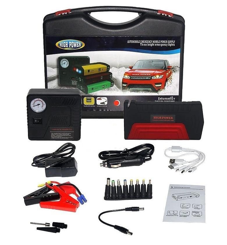 Portable Car Jam Starter Kit  High Capacity battery power bank  280000mAh image