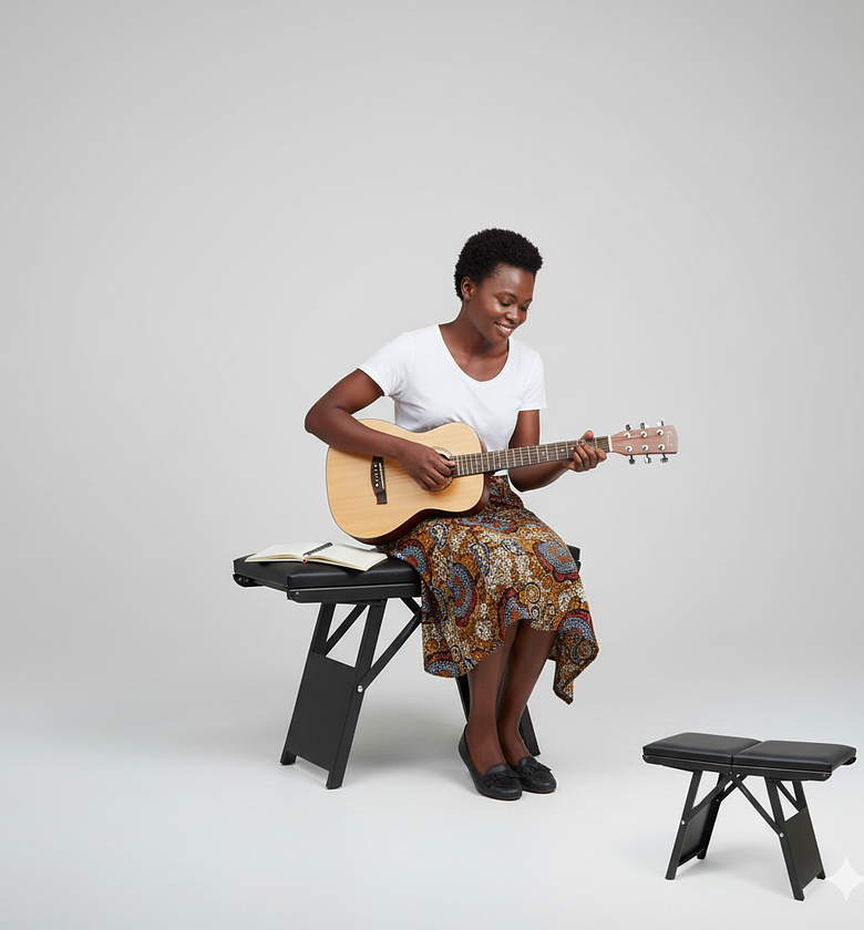 Steel Foldable Stool, Travel Stool image