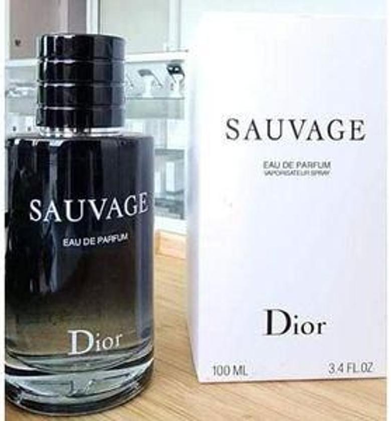 Men Perfume. Dior Sauvage Parfum tester Highly concentrated fragrance image