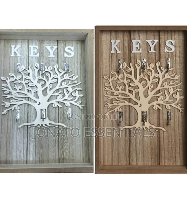 Family Tree Decorative Wooden Key Holder image