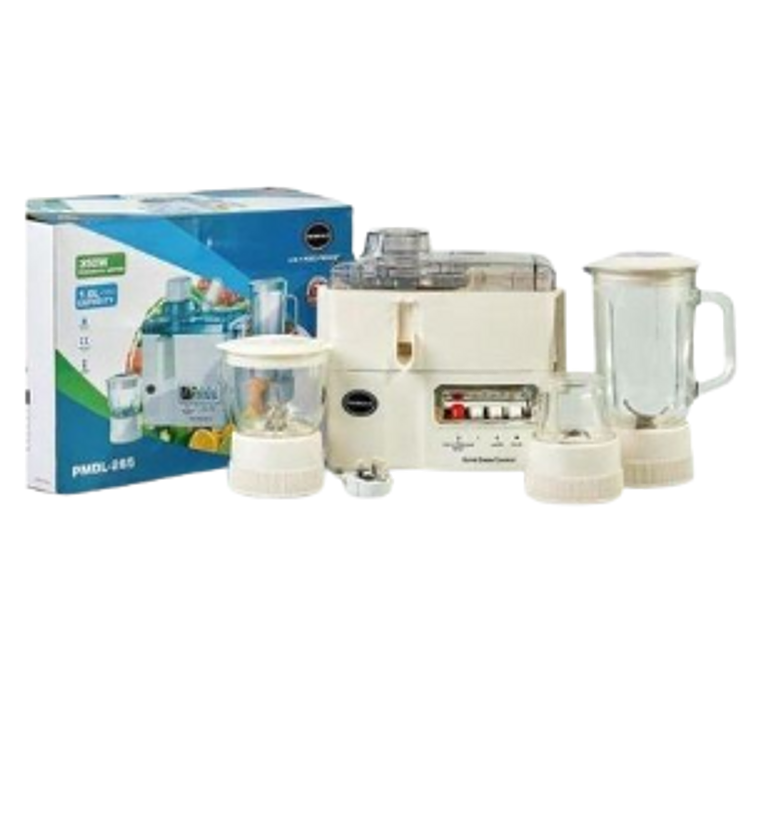 Primdale 4 In 1 Juicer -blender-grinder And Mill Food Processor image