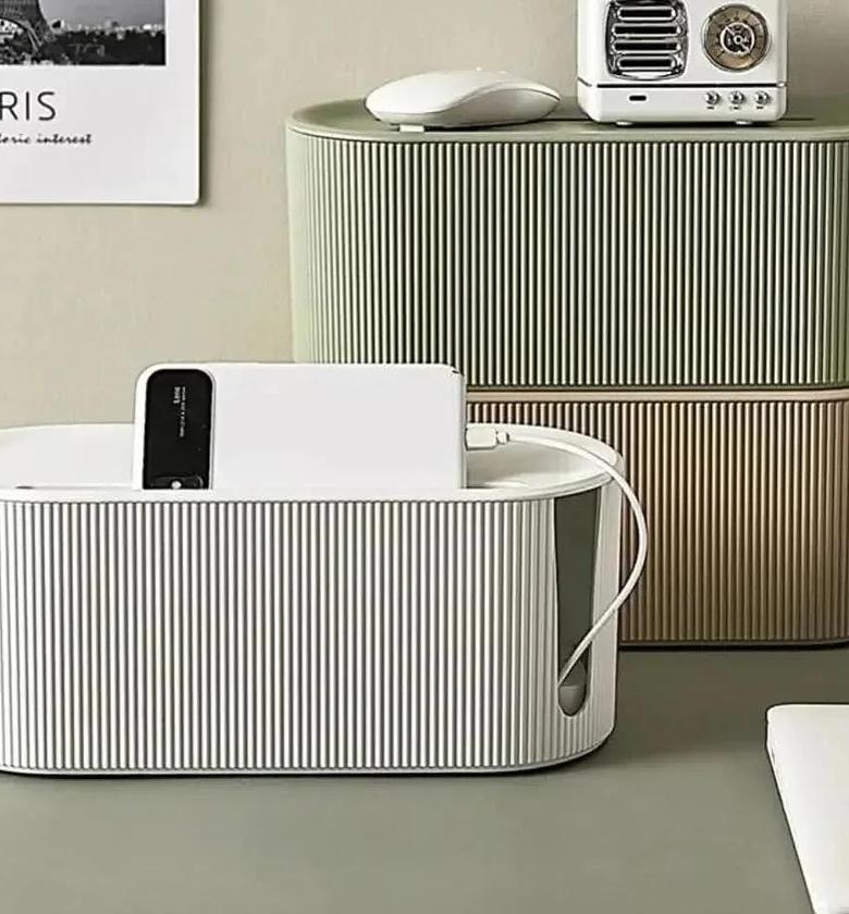 Extension cable organizer box image