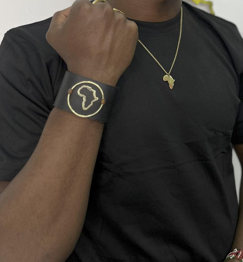 Tau Brass Bracelet  image