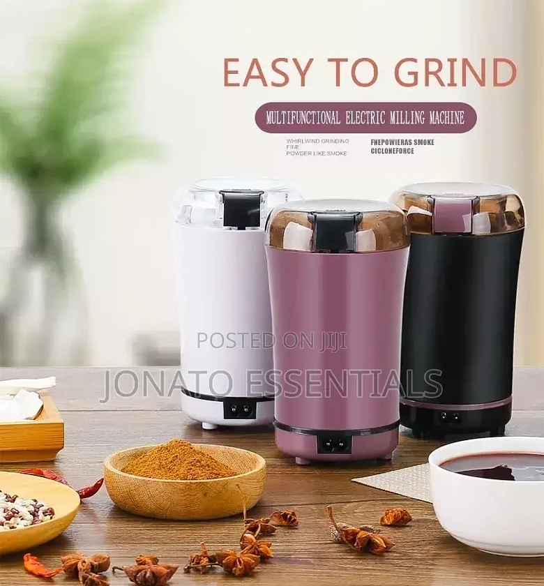 Electric Spice and Coffee Bean Grinder, Portable Grinder image