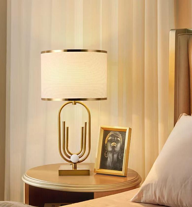 Luxury Gold table lamp image