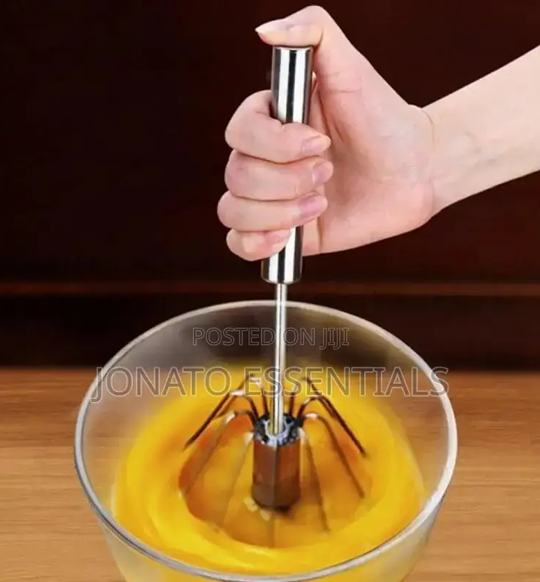 Hand Press Mixer, Egg Beater, Whisk image