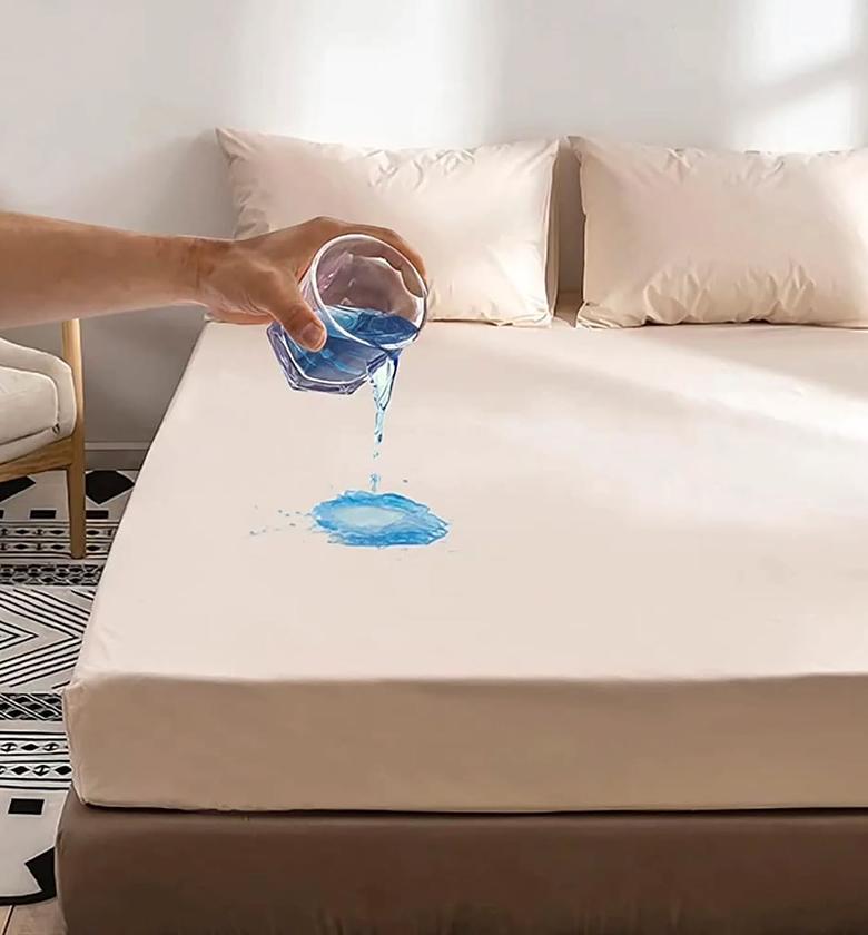 Luxury Waterproof Hypoallergenic Fitted Sheet Set with Pillowcases image