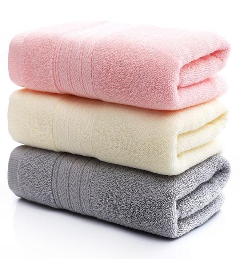 Pure Cotton bath towels  image
