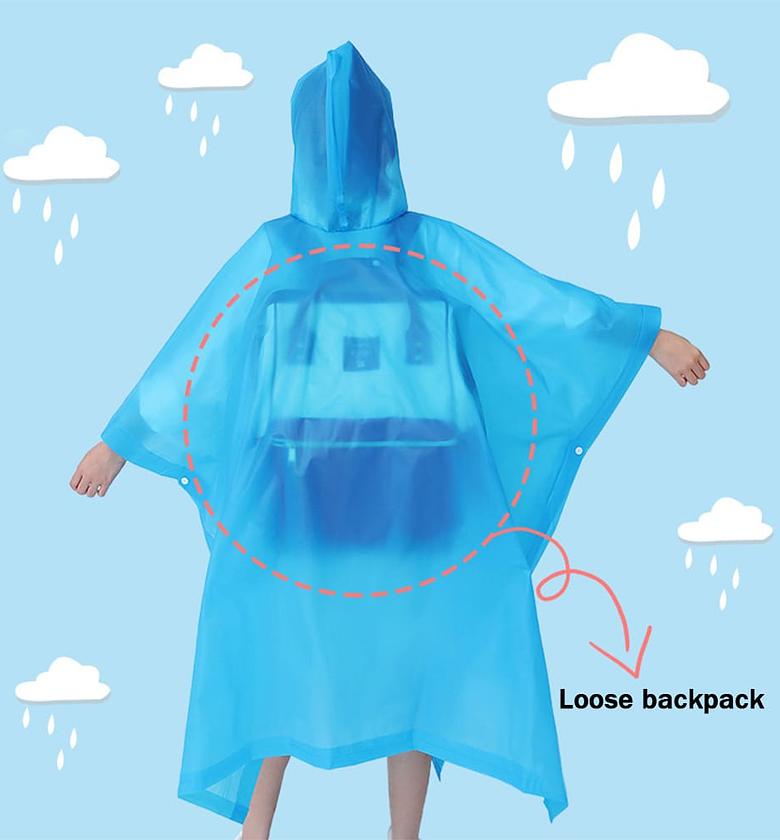 Kids Outdoor Rainwear Reusable image