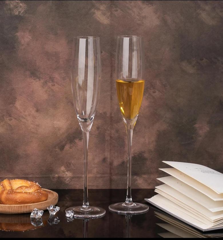 Slim Long-Stem Champagne Flutes - 280ml image