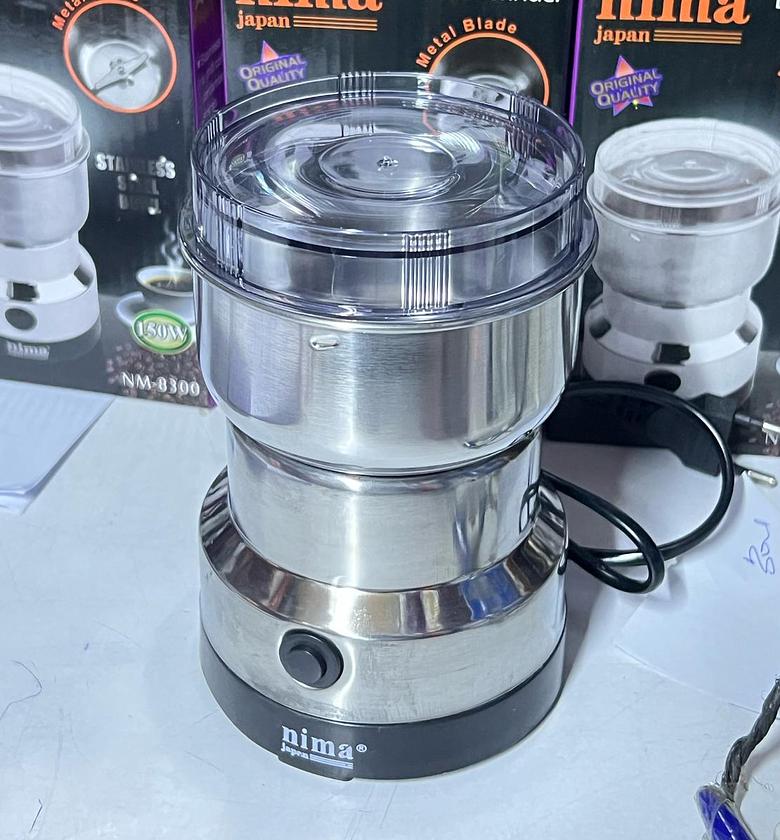 Grinder. Nima Electric Coffee Grinder,150W Mini Spice Grinder Electric 300ml With Stainless Steel Blades Dry Grinder For Beans, Spices image