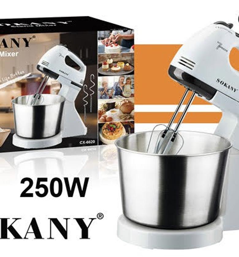 Sokany hand mixer with bowl  image