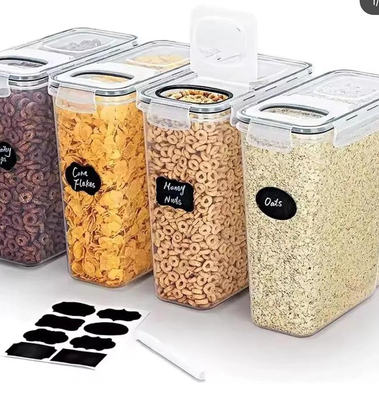 4pc airtight food storage containers image