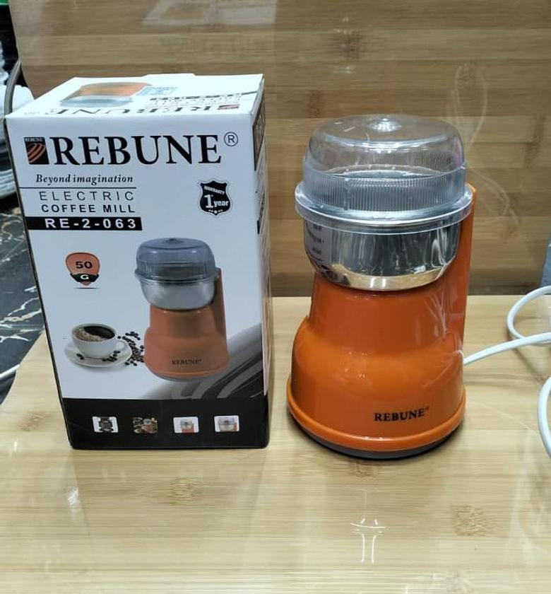 Rebune Portable Electric coffee grinder machine image