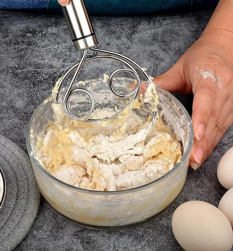 Stainless Steel Dough Whisk Egg Mixer image