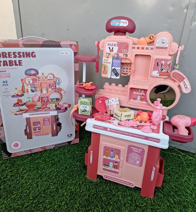  Kids' Pretend Play Dressing Table Set.  image